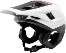 Fox Dropframe Helmet White/Black