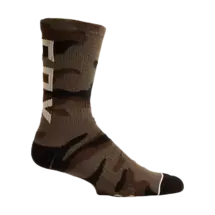 Fox Camo Cushioned Green Camo Crew Sock