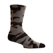 Fox Cushioned Black Camo Crew Sock