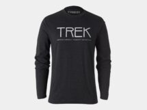 Trek Vintage Logo Long Sleeve T-Shirt Black