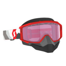 Scott Primal Camo White/Red Rose Goggle Snow Cross