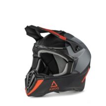Amoq Airframe Musta/Harmaa/Punainen Kypärä