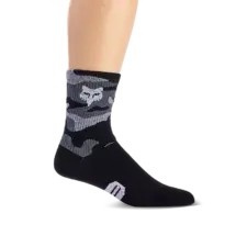 Fox 6" Ranger Black Camo Sock
