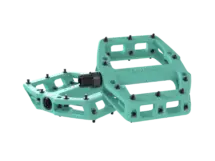 Trek Line Elite Miami Green Flat Pedal Set