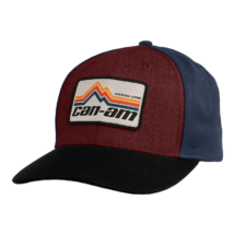 Can-Am Curved Cap Burgundy Unisex
