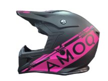 Amoq Meteor V2 Musta/Pinkki Kypärä