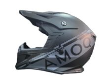 Amoq Meteor V2 Musta/Harmaa Kypärä