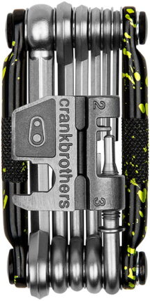 Crankbrothers M17 Green Splatter Multi-Työkalu