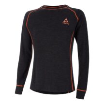 Amoq 100% Merino Harmaa/Oranssi Aluspaita