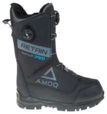 Amoq Retain Dual Opti-Fit Lacing Musta/Harmaa Saappaat