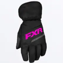 FXR Octane Lasten Ajohanskat, Musta/Fuksia