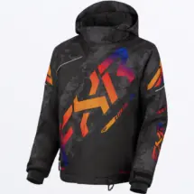 FXR CX Nuorten Ajotakki, Black Camo/Anodized